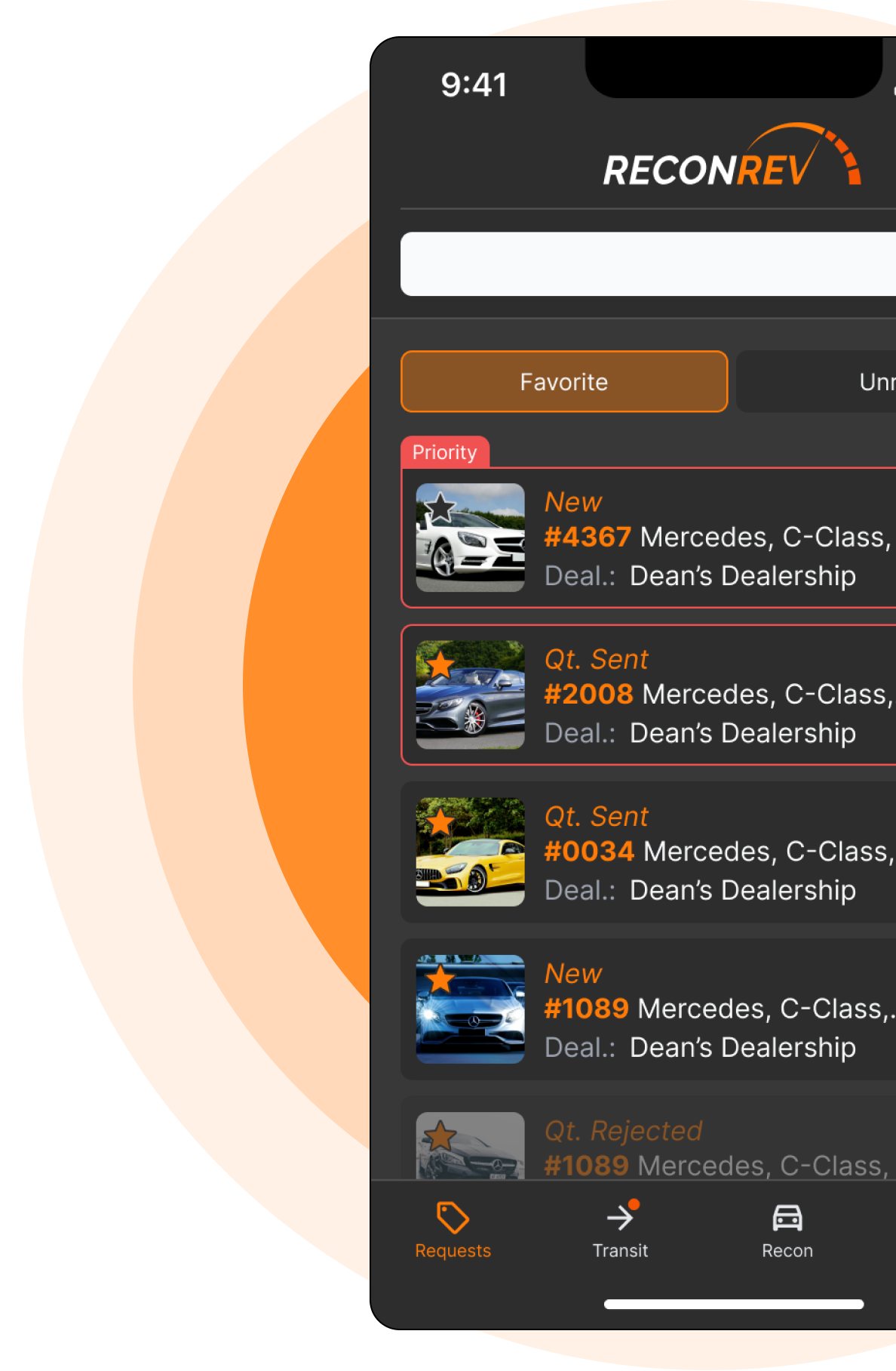 ReconRev Vendor App